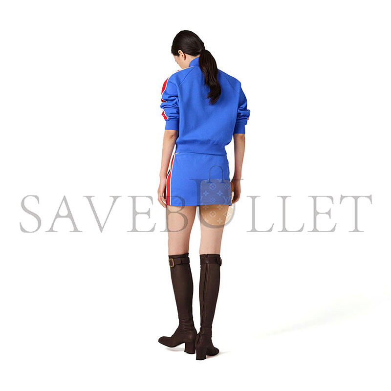 M1v M1v technical yarn miniskirt mmg584